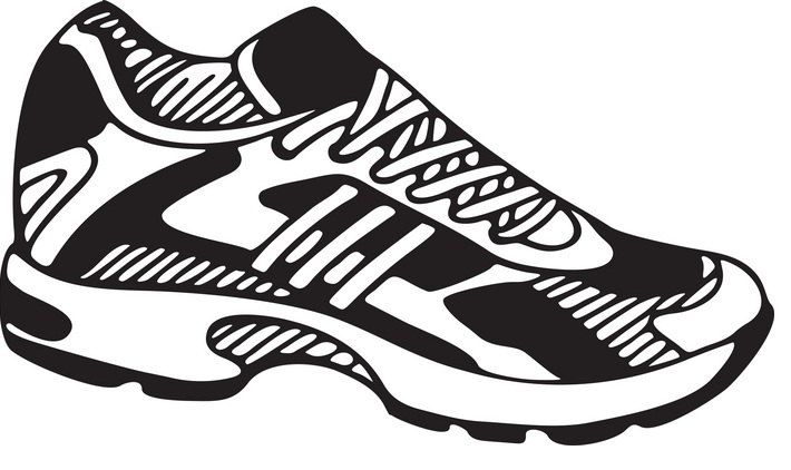 Shoes running shoes clipart running shoes clip art running shoe 
