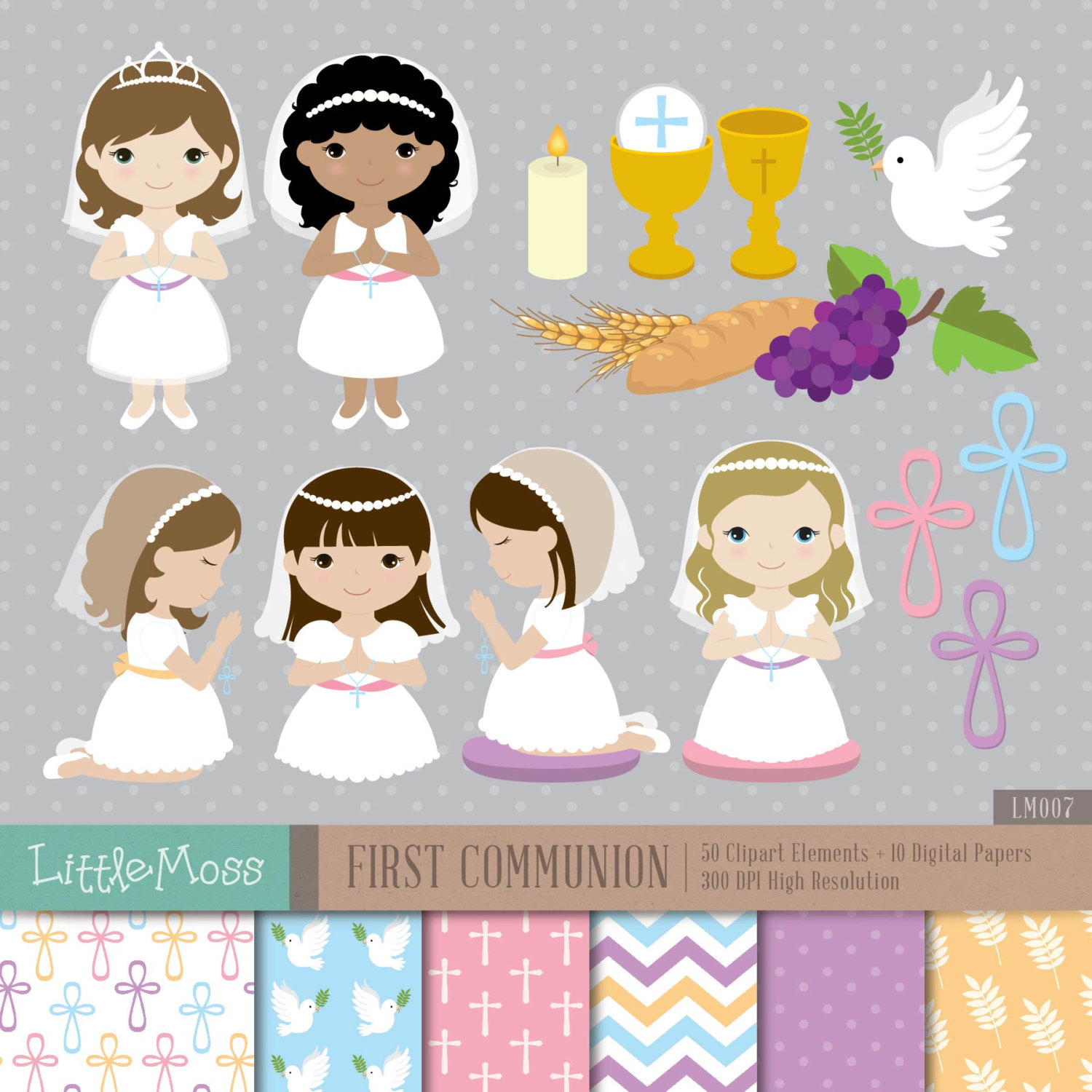 Popular items for communion clipart 