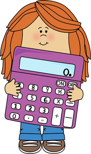 Math Calculator Clipart