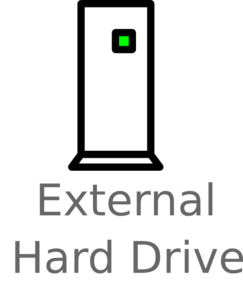 External Harddrive Clip Art