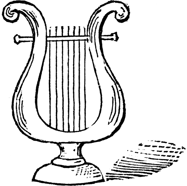 External Image Lyre 19095 md. Clipart