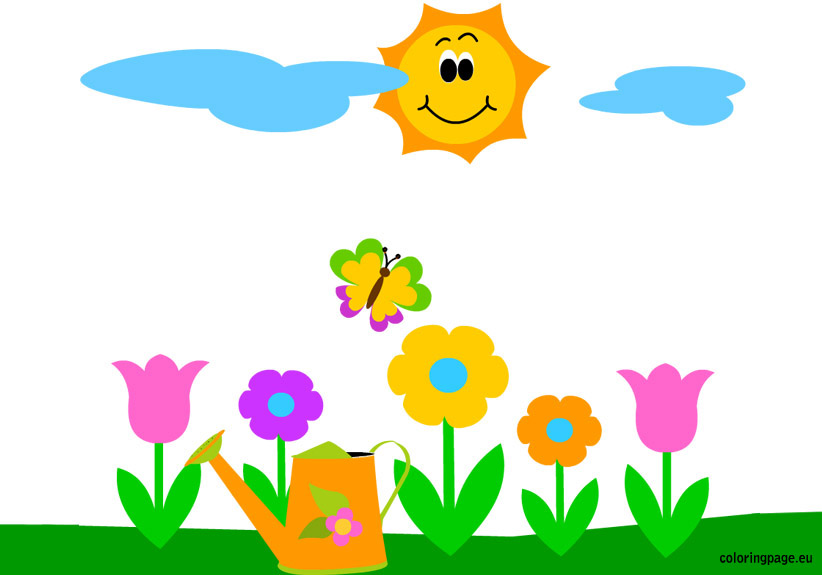 spring begins clipart - photo #16