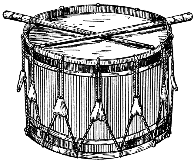 Drawing Of Snare Drum Clip Art Library