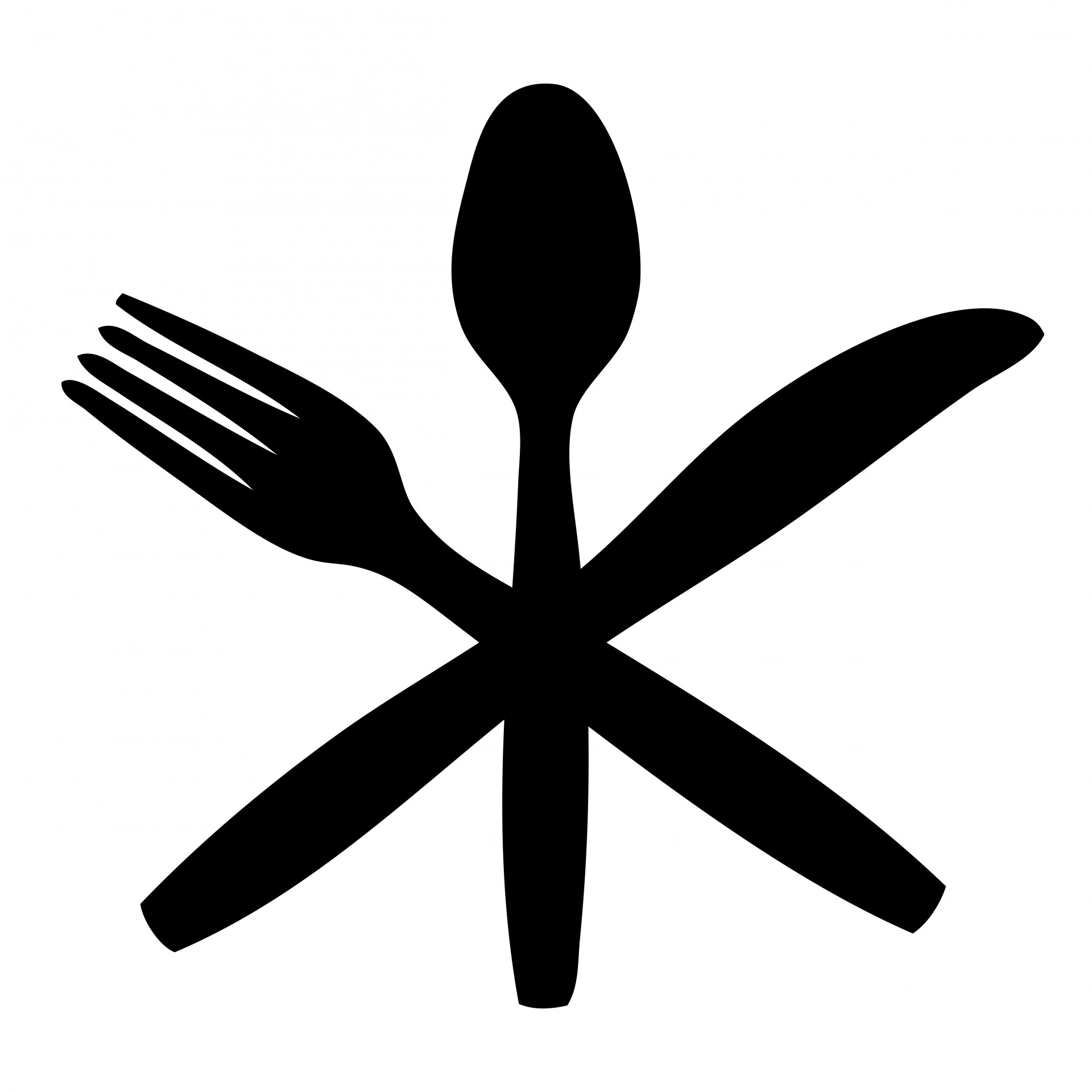 Cutlery Clipart Outline Image