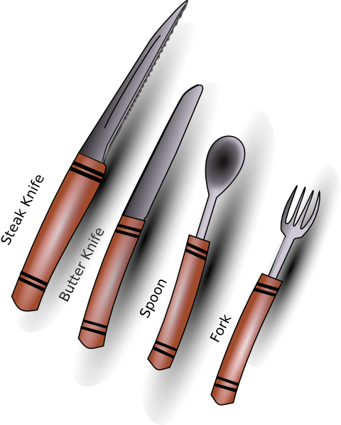 Cutlery Silverware Clip Art