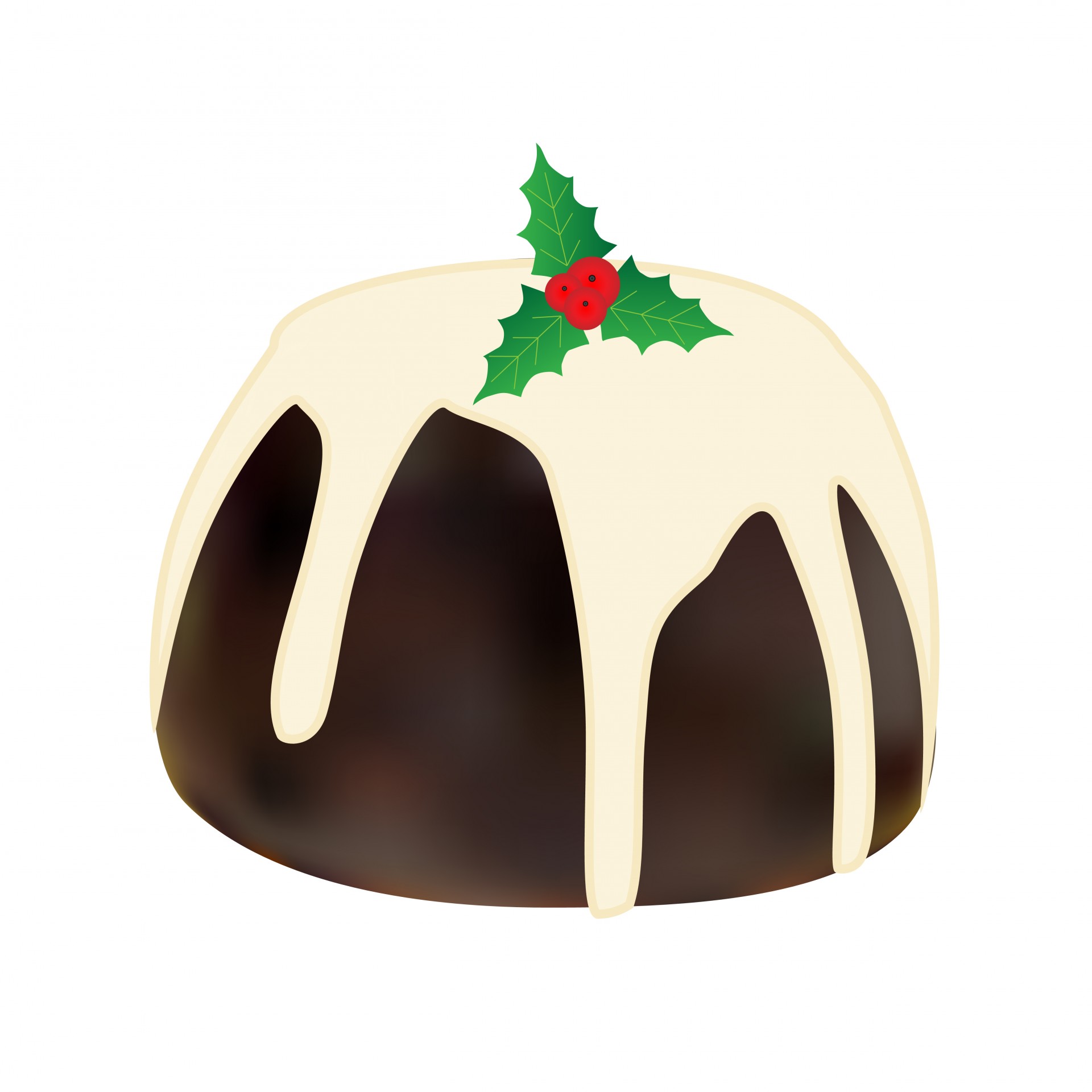 free clipart christmas pudding - photo #8