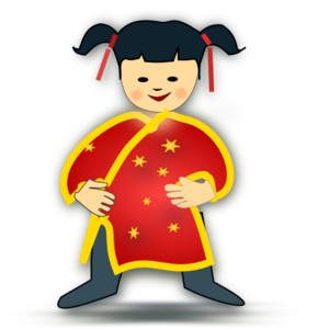 Asian People Clipart 