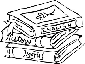 Textbooks Clipart Image