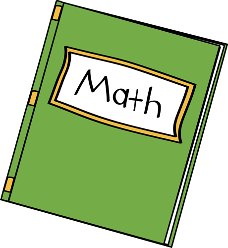 Math Book Clip Art