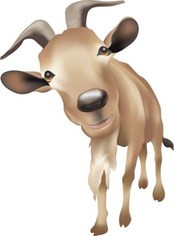 Goat clip art at vector clip art free clipartcow