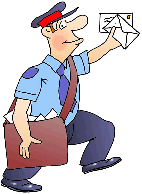 Clip Arts Related To : postman clipart. 