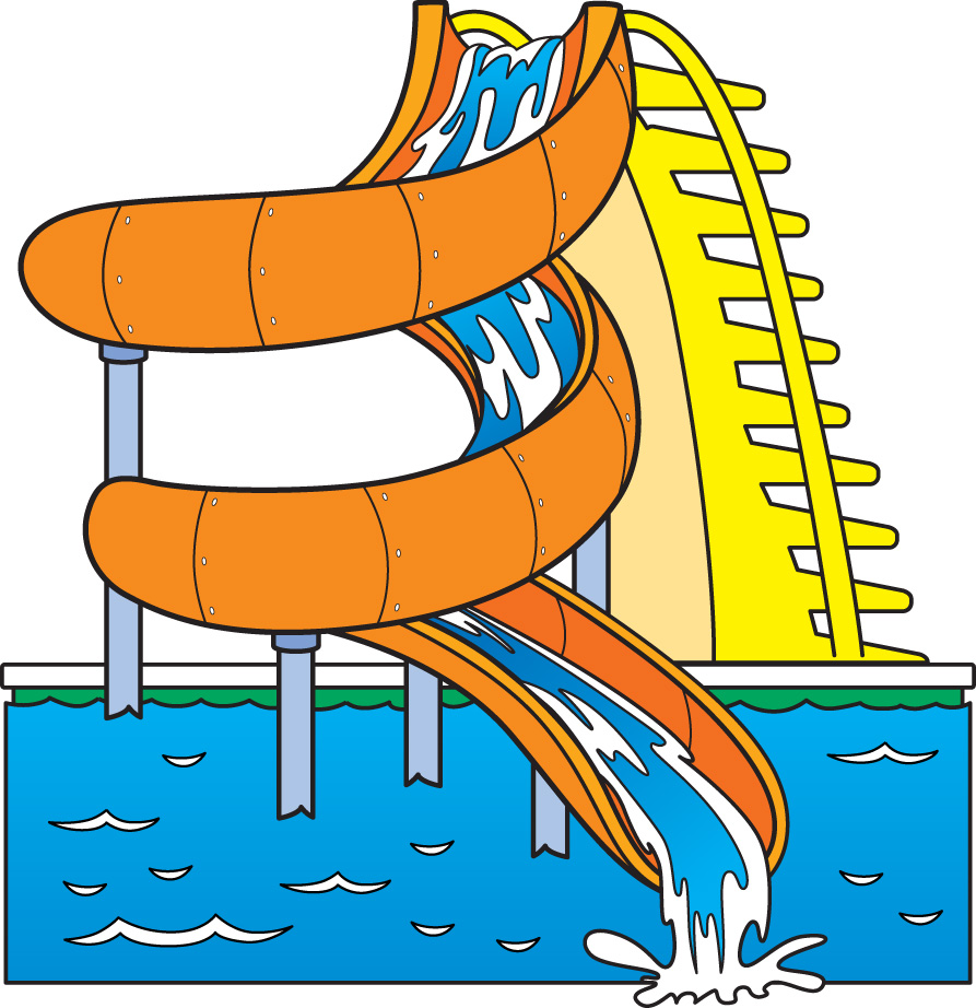Best Water Slide Clip Art
