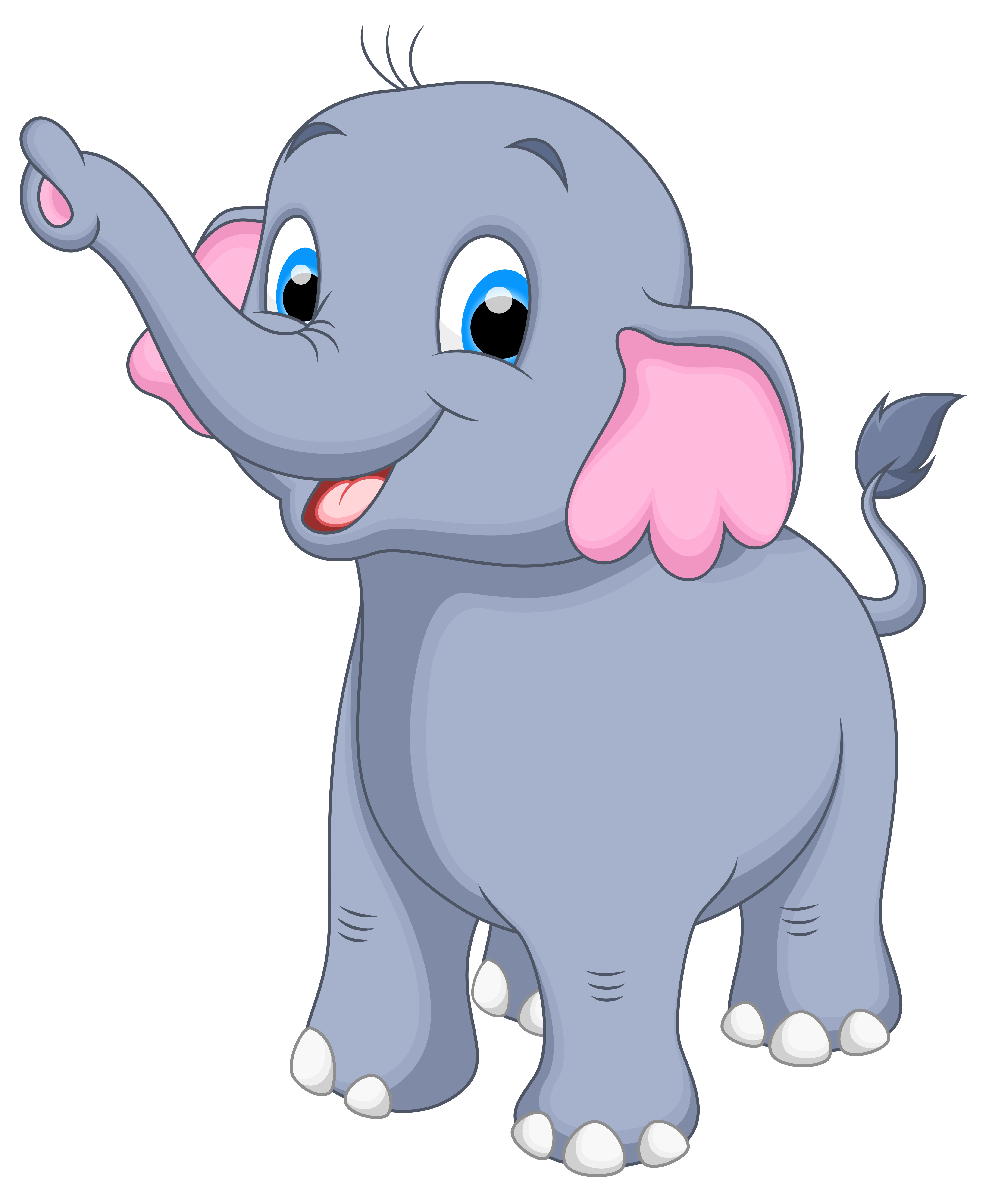 Cute Baby Elephant Clipart Clip Art Library