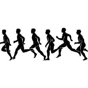 Running clipart image clipart image