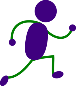 People running image clipart image