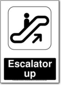 Escalator Up Symbol