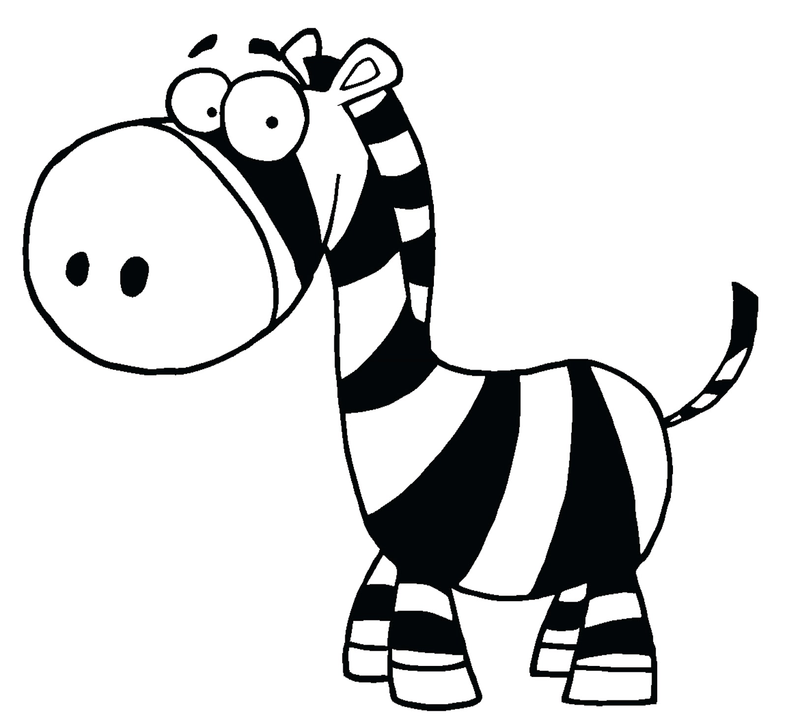 Clip Art Zebra