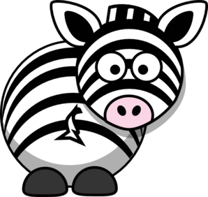 Cartoon zebra clipart free clip art image image