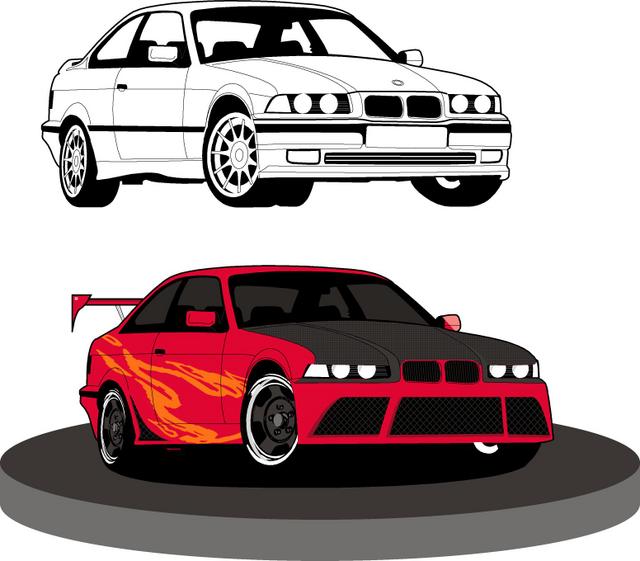 clipart bmw car - photo #12