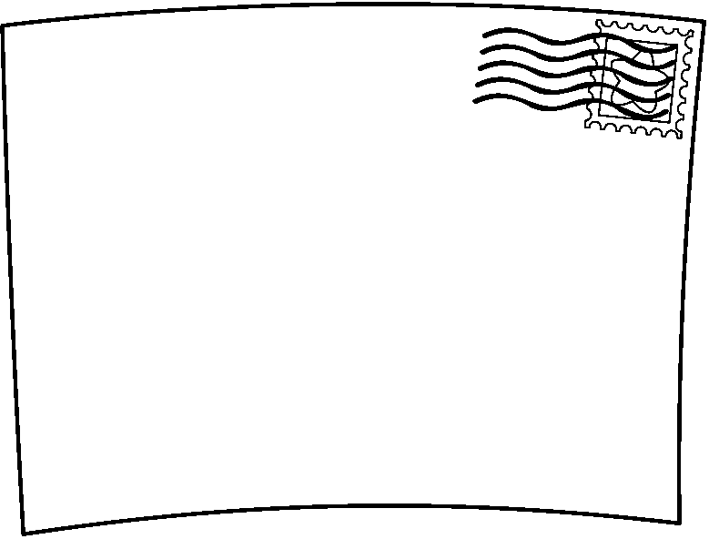 Envelope Clipart Black And White