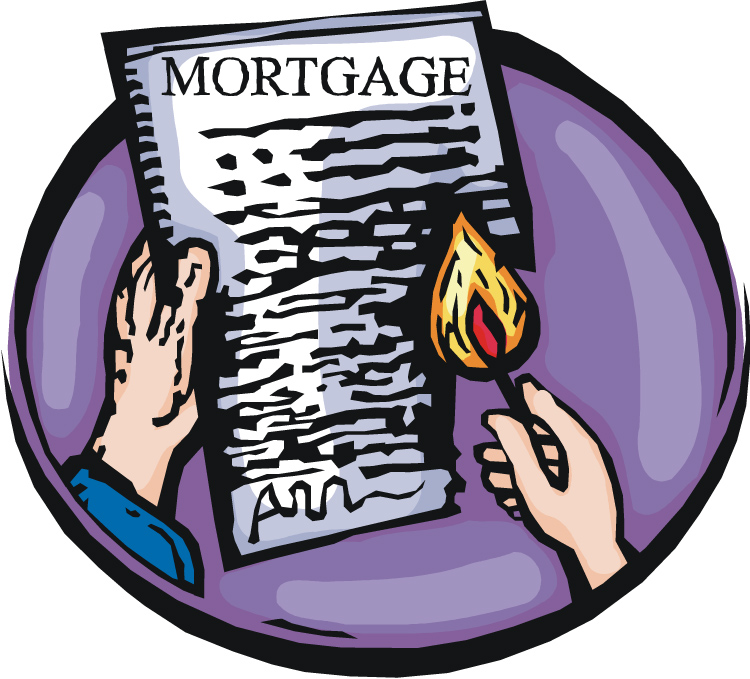 Mortgage Burning Clipart 