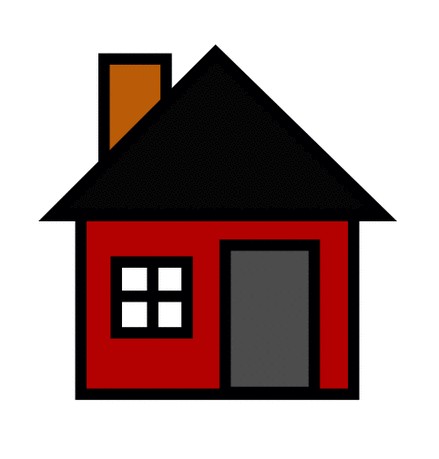 House With Chimney Clipart