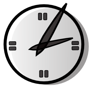 Clock Time Free Clipart Image