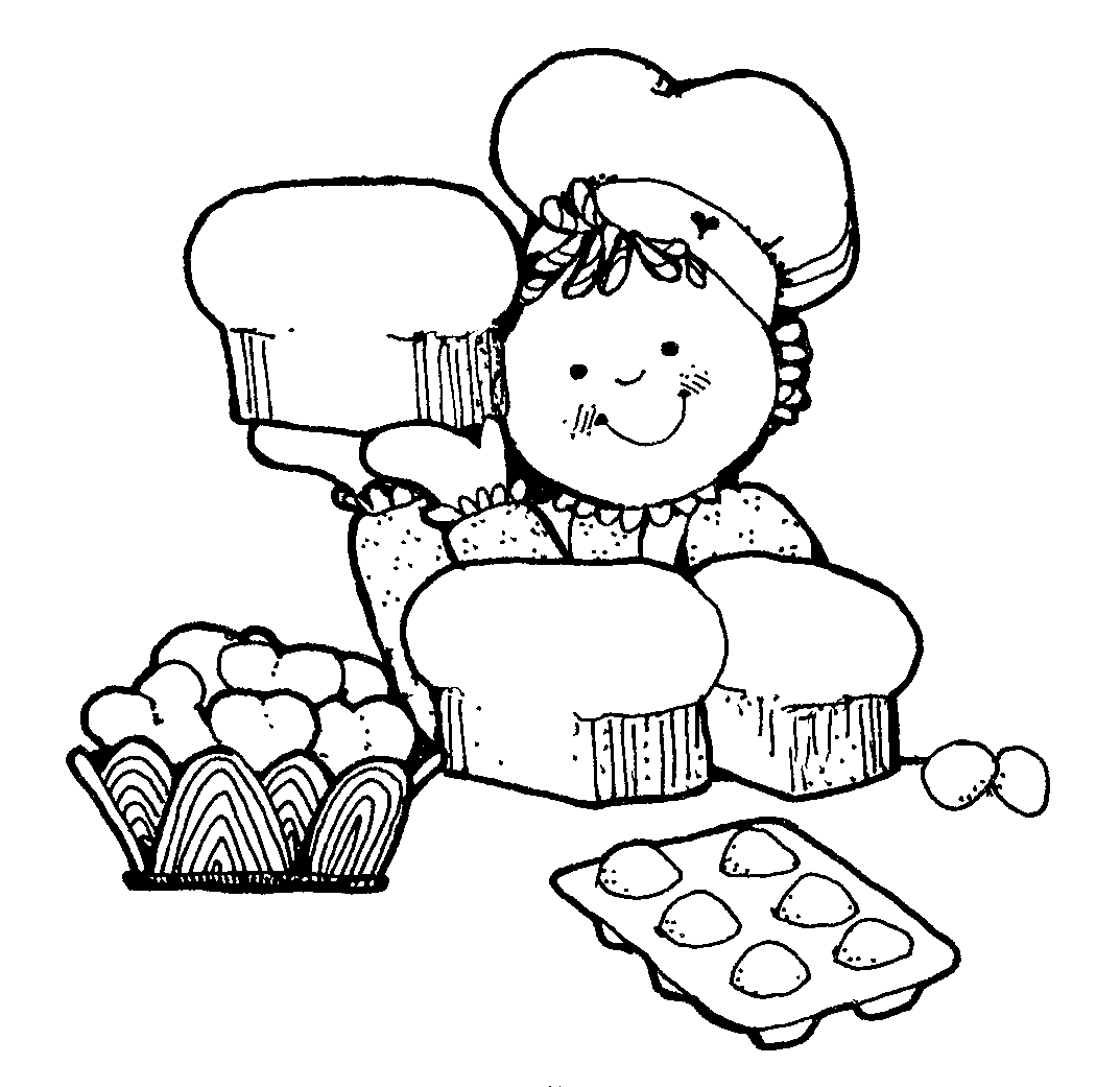Bake Clipart Black And White Clip Art Library