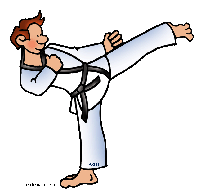 karate clip art free download - photo #4
