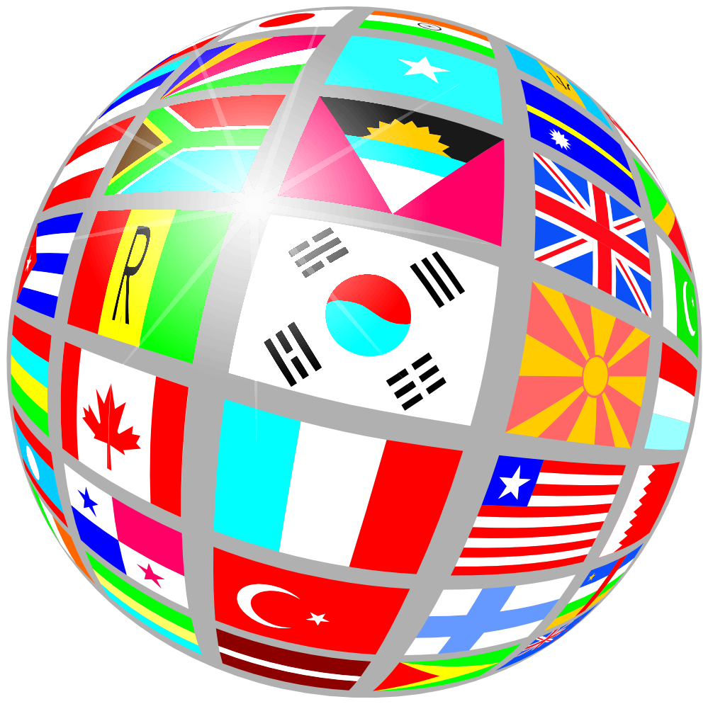 Clip art of world clipart image