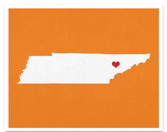 Tennessee State Outline Clipart