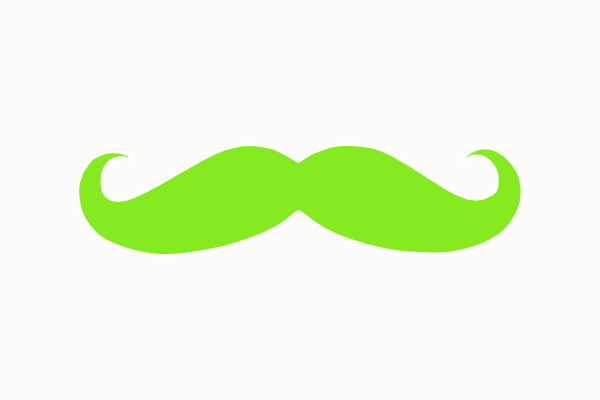 mustache clip art free download - photo #34