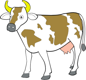 Cattle Clip Art Image 