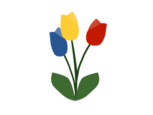 free clip art tulip border - photo #26