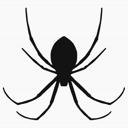 Hanging Spider Clipart