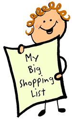 Grocery List Clip Art