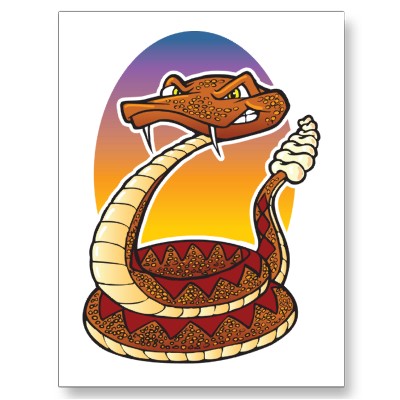 Cartoon Rattlesnake
