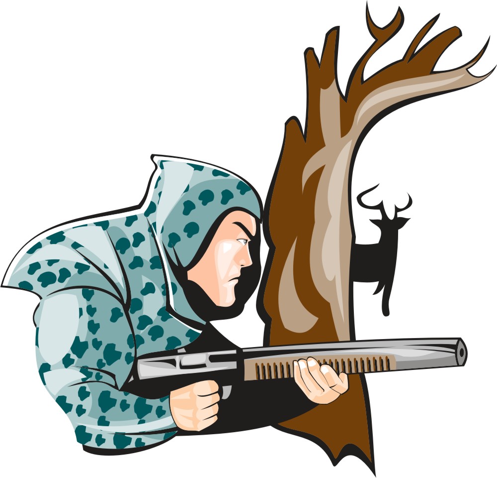 funny hunting clipart - photo #4