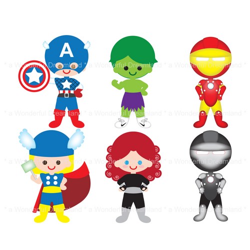 Free Avengers Clipart