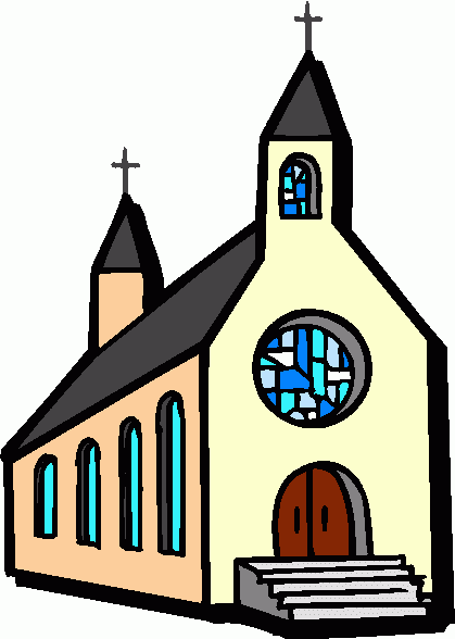 Church Clip Art Black And White 
