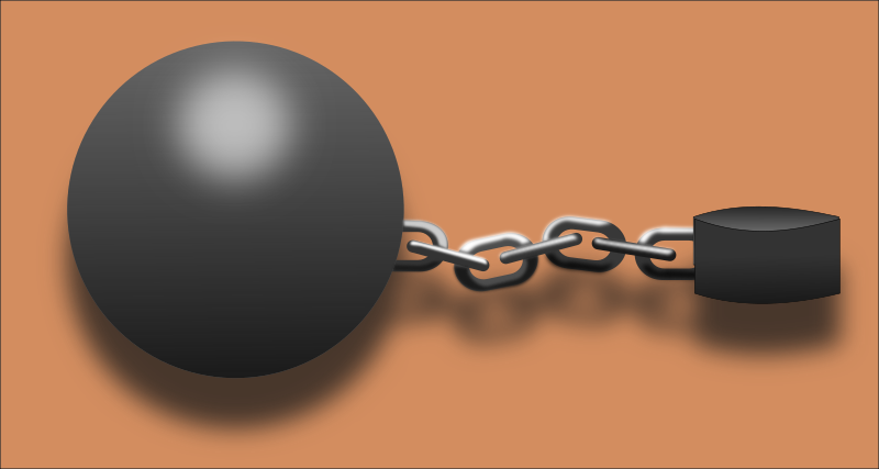 Prisoners Chain Clipart Icon PNG