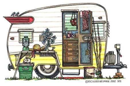 clipart caravane gratuit