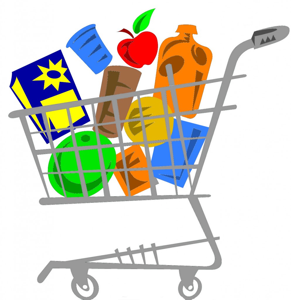 grocery cart clipart Clip Art Library