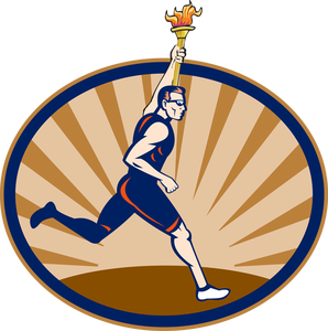 Olympic Torch Clip Art