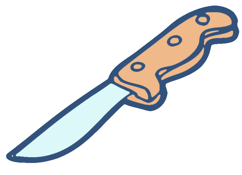 clipart pictures of knives - photo #12