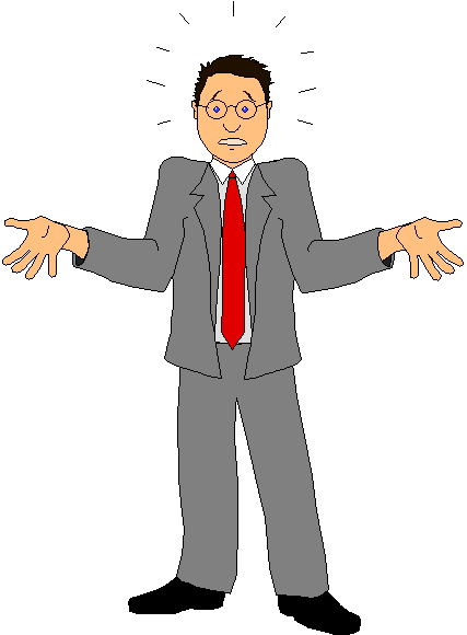 confused man clipart - photo #21