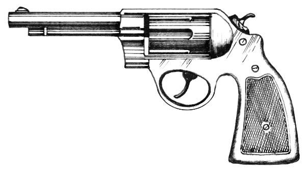 Revolver Gun Clipart