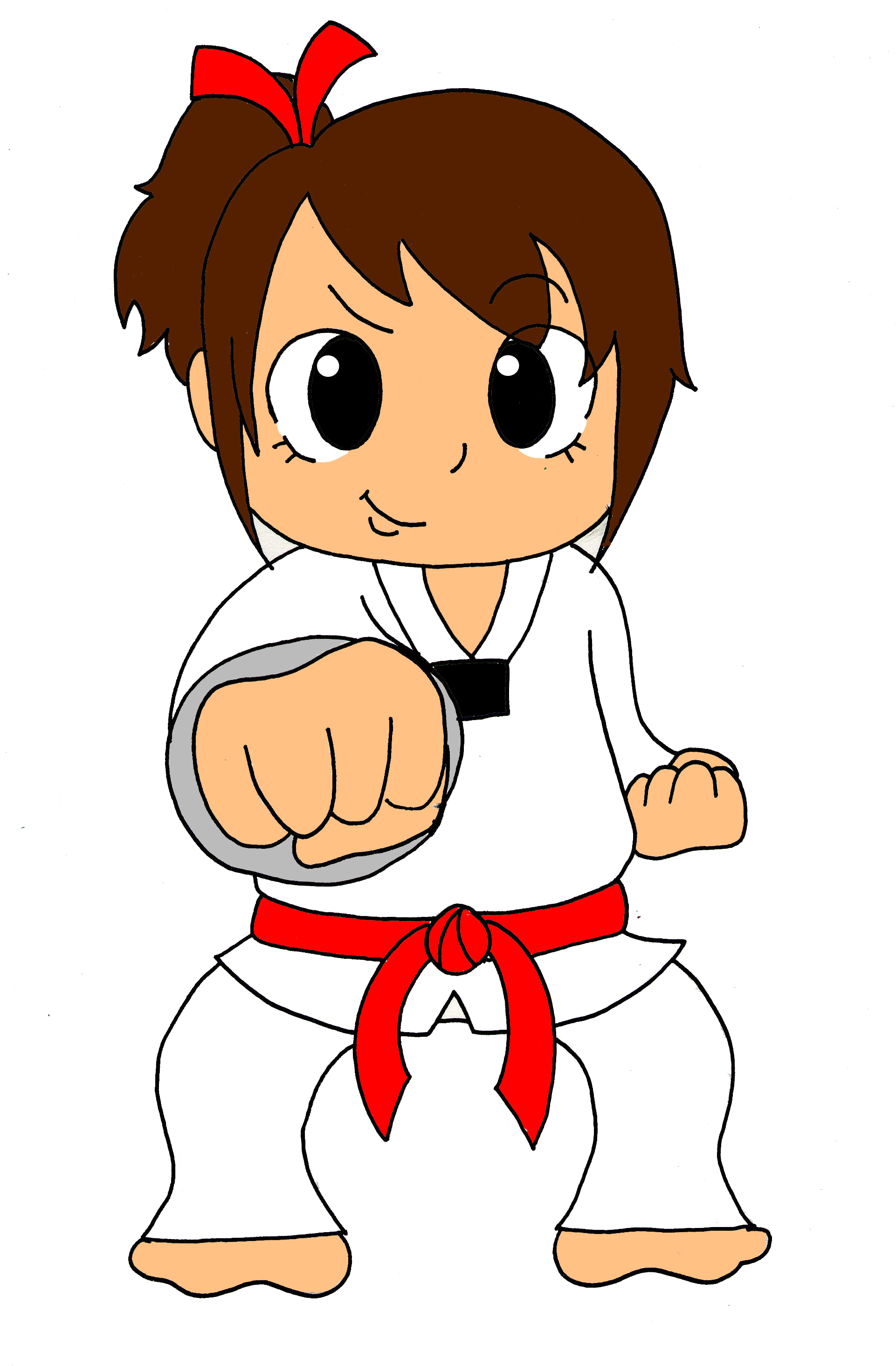 cartoon karate clip art free - photo #27