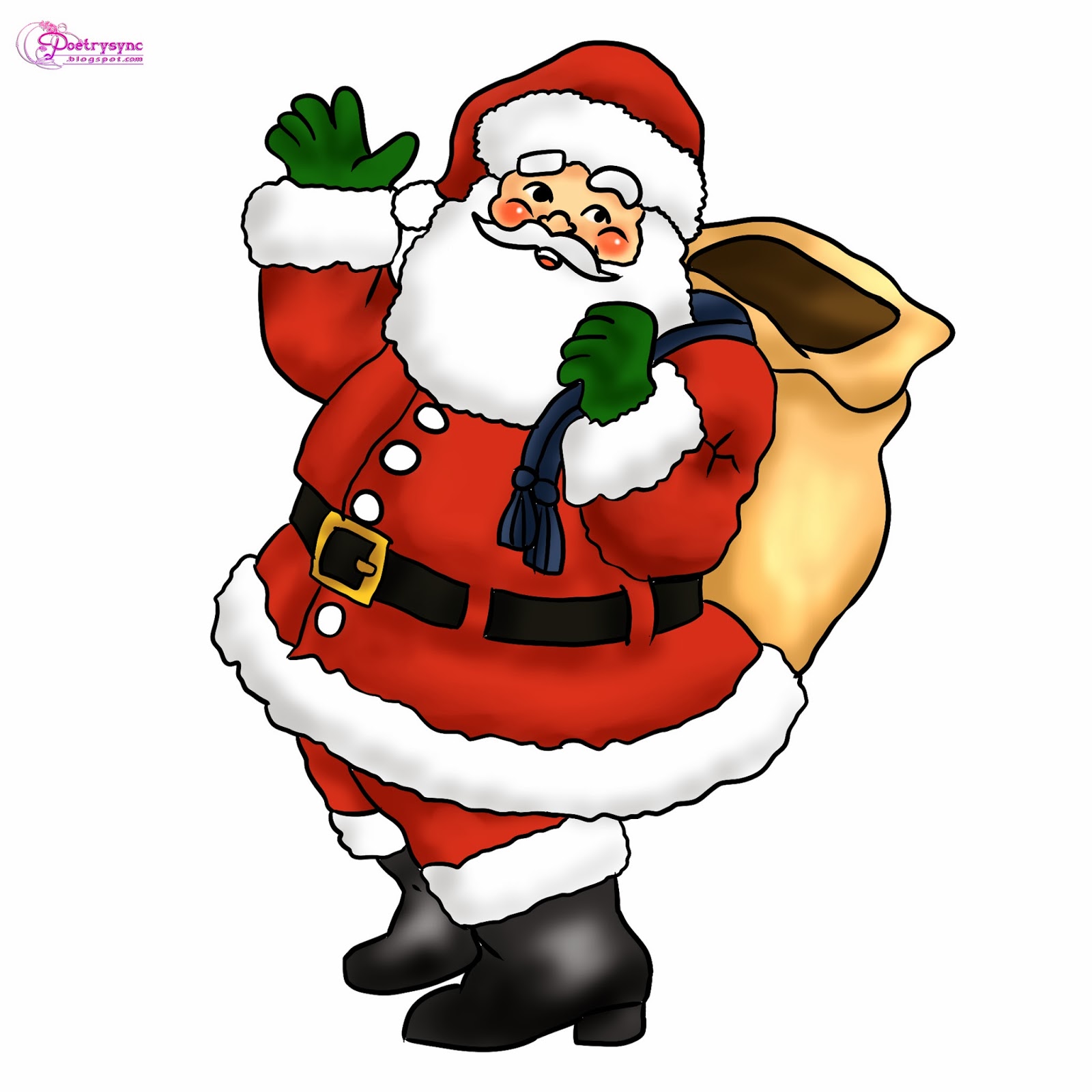Santa Claus HD Clipart and Pictures for Christmas Festival
