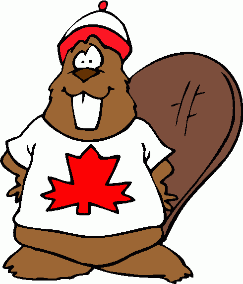 Lady Beaver Mascot Clipart 